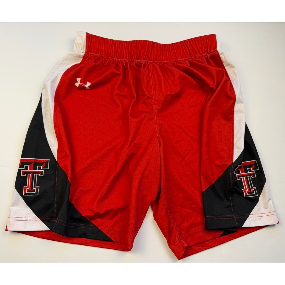 Under Armour Primetime Texas Tech Primetime Red Raiders Mens L Basketball Shorts